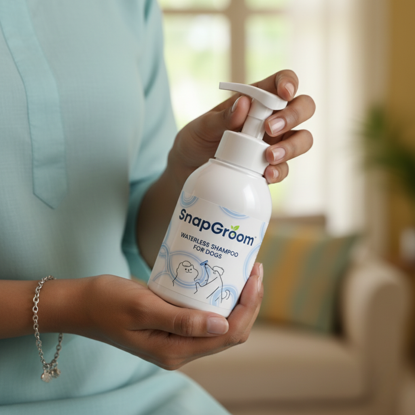 Snap Groom waterless shampoo