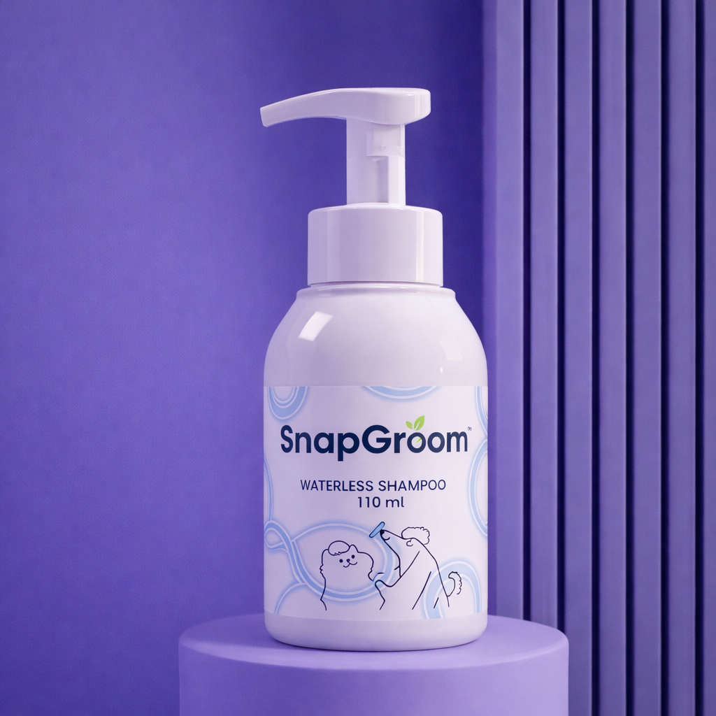 Snap Groom waterless shampoo